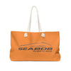Orange Weekender Bag